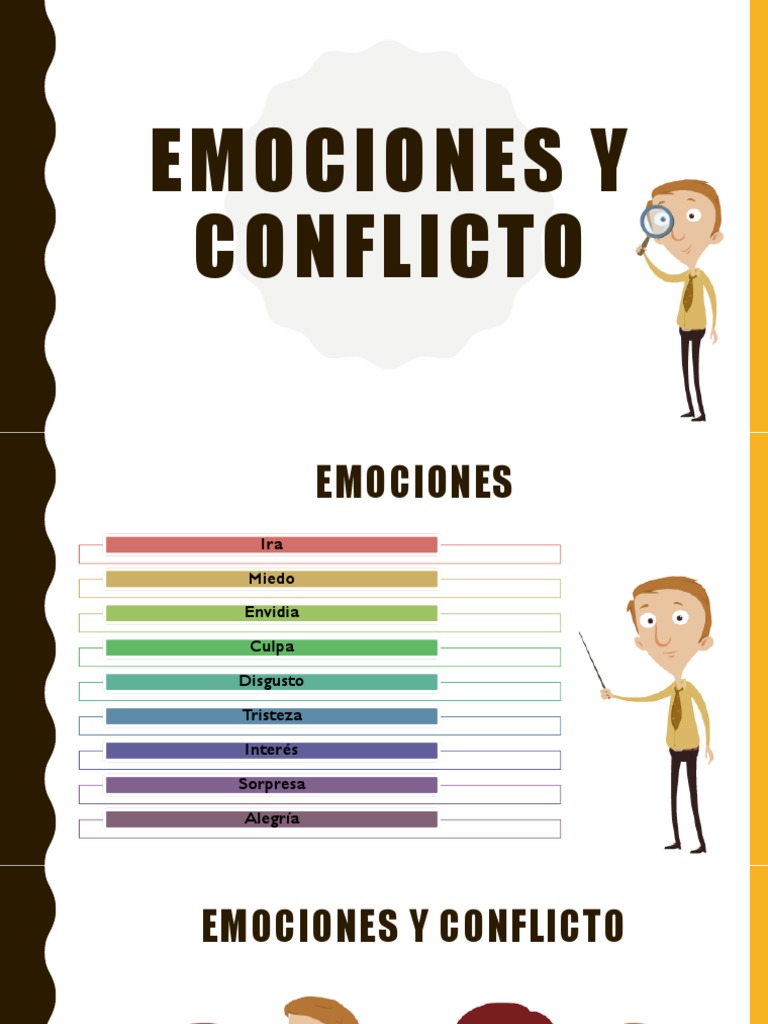 Emociones y Conflicto Presentacion | PDF | Las emociones | Psicología ...