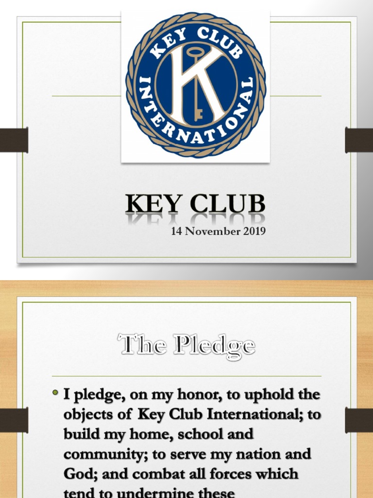 Key Club Community Service Events 2019 | PDF | Cooking, Food & Wine