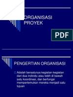 Organisasi Proyek