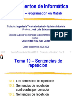 Fundamentos Matlab Parte III - Programación