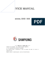 Snx-300 Service Manual (Eg)