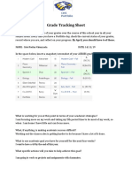 Grade Tracking Sheet: NAME: Cole Freitas Valenzuela DATE: 14/11/19