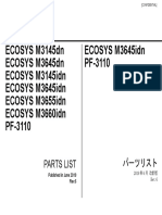 ECOSYS M3145dn Series Parts List