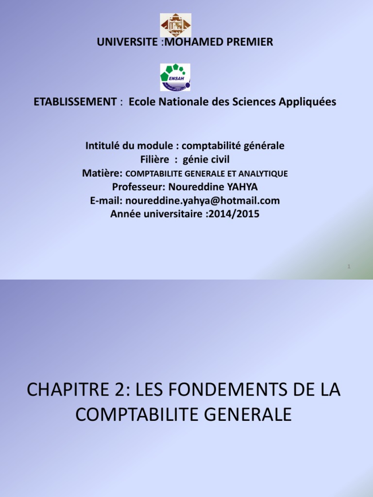 Fondements De La Comptabilité De Gestion 3e édition Pdf Les Fondement de La Comptabilité | PDF | Comptabilité | Banques