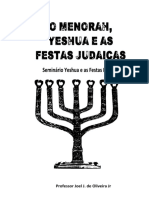O Menorah Yeshua e As Festas Judaicas