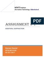 ASSIGNMENT SOLUTIONS