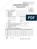 Admissionformforongoingclassesforse PDF