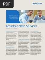 Amadeus Web Services