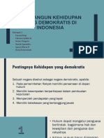 MEMBANGUN KEHIDUPAN Yang Demokratis Di Indonesia