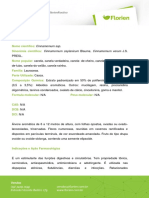CANELA Contra Indicaçoes PDF