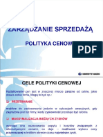 Polityka Cenowa