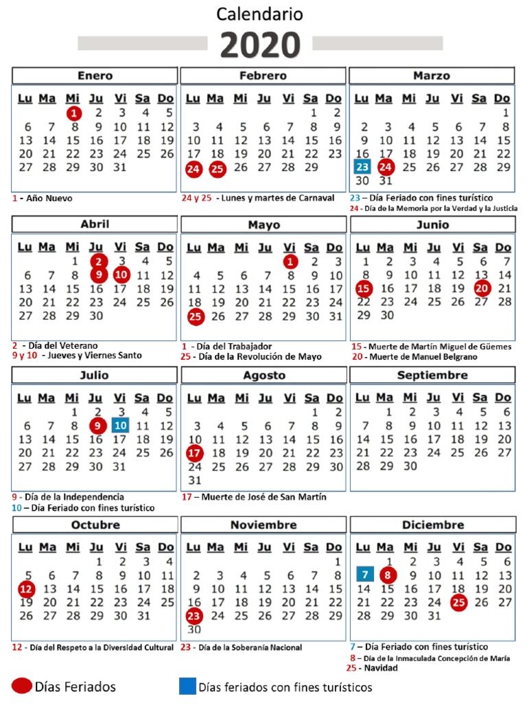 Calendario Julio 2020 Chile Calendario 2019