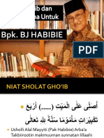 Sholat Ghoib Pak Habibi
