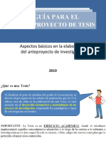 Anteproyecto de Investigacion 1