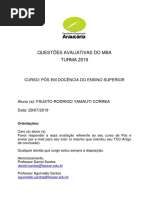 Avaliação Final - Questões Pós Docência Do Ensino Superior_concluido