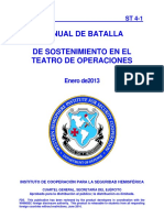 ST 4-1 Manual de Batalla de Sostenimiento en El Teatro de Operaciones PDF