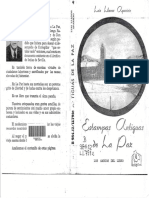 Luis Llanos Aparicio - Estampas Antiguas de La Ciudad de La Paz PDF