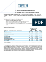 Twin River Financials 