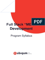 Full Stack Mern Development Syllabus