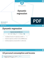 DataCamp - ForECASTING USING R - Dynamic Regression