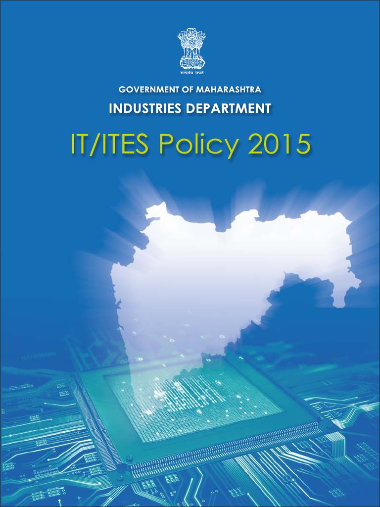 IT ITES Policy 2015 Final English PDF | PDF | Outsourcing | Data Center