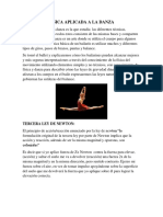 Física de la danza: equilibrio, giros y saltos