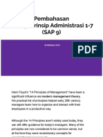 Prinsip-Prinsip Administrasi 1-7 (SAP 9)
