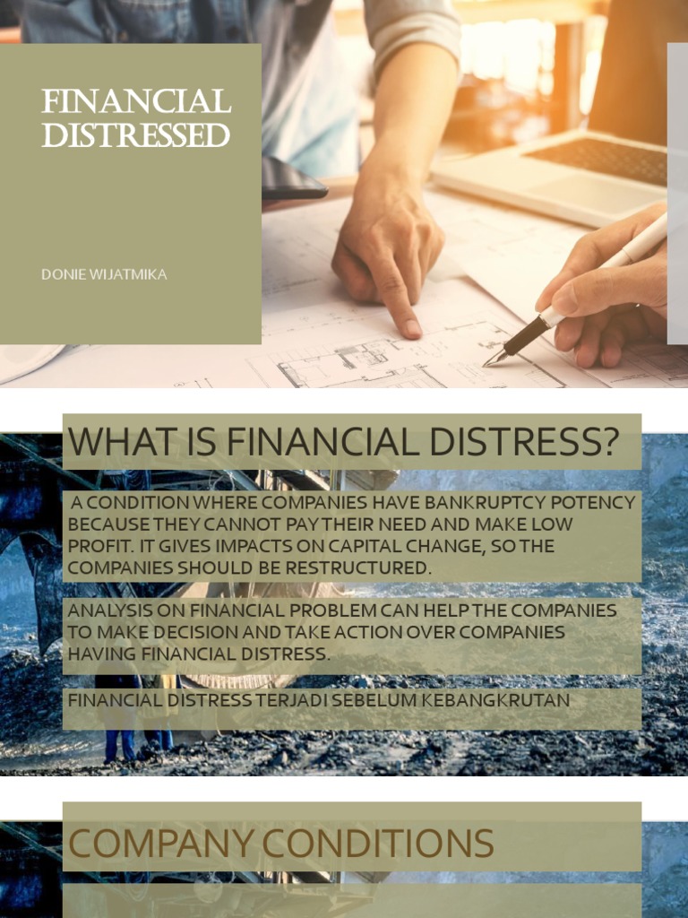 Memahami Financial Distress Perusahaan | PDF