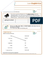 Grammar Games Like Ing Worksheet PDF