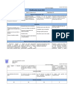 Planificación Anual 8° Básico