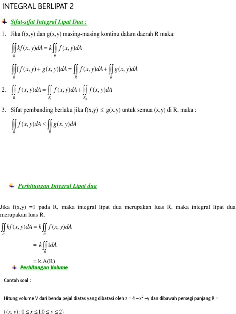 Integral Lipat 2 Dn 3