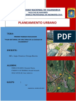 Planeamiento Urbano: Universidad Nacional de Cajamarca