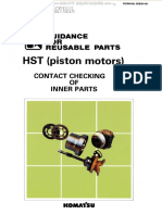 HST Piston Motors Contact Checking Inner Parts Components PDF