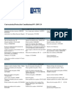 Convocatoria protección constitucional estudiante Damary Yela