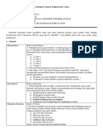 Laporan Ujian Formatif I 2019