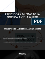 Principios y Dilemas de La Bioetica Ante La