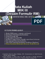 Materi - MIK III Desain Form RM