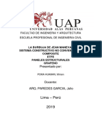 Sistema constructivo no convencional con paneles ETFE y grafeno