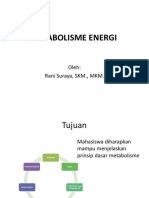 Pengantar Metabolisme Energi Dan Gizi Makro