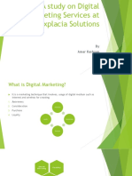 Digital Marketing Study at Explacia Solutions