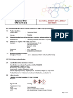 Camphor MAR CAS No 76-22-2: Material Safety Data Sheet Sds/Msds