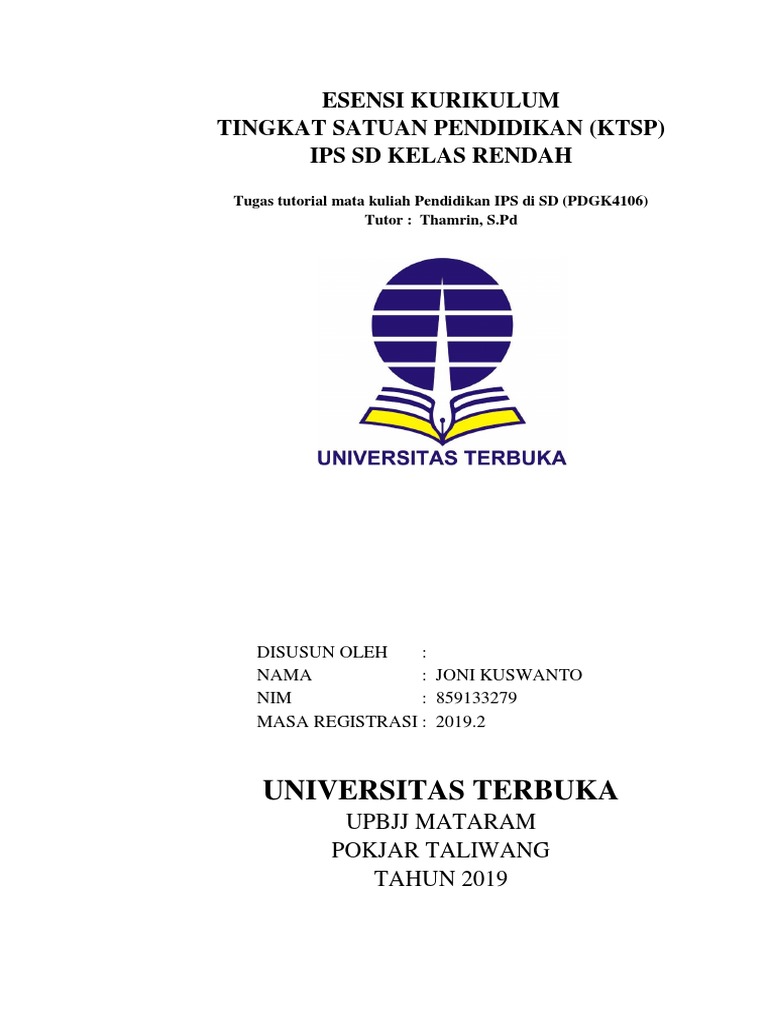 RPP IPS Kelas 3 SD KTSP Lengkap | PDF