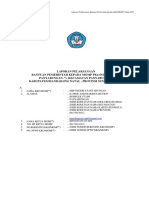 Format Laporan Pelaksanaan Bapem Kepada KKG Dan MGMP Tahun 2017