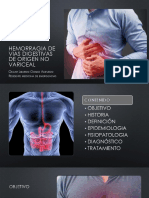 Hemorragia de Vias Digestivas de Origen No Variceal