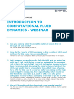 Introduction To Computational Fluid Dynamics - Webinar: Questions and Answers