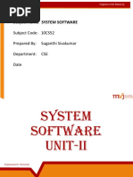 System Software Unit 2