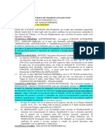 Contrato A Plazo Fijo-Chofer de Reparto