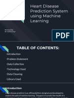 Heart Disease Prediction System Using Machine Learning