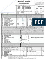 Mechanical Data Sheet For Nitrogen Receiver