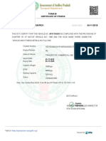 FC/13953/2015/AP031 04-11-2019: Form 38 Certificate of Fitness